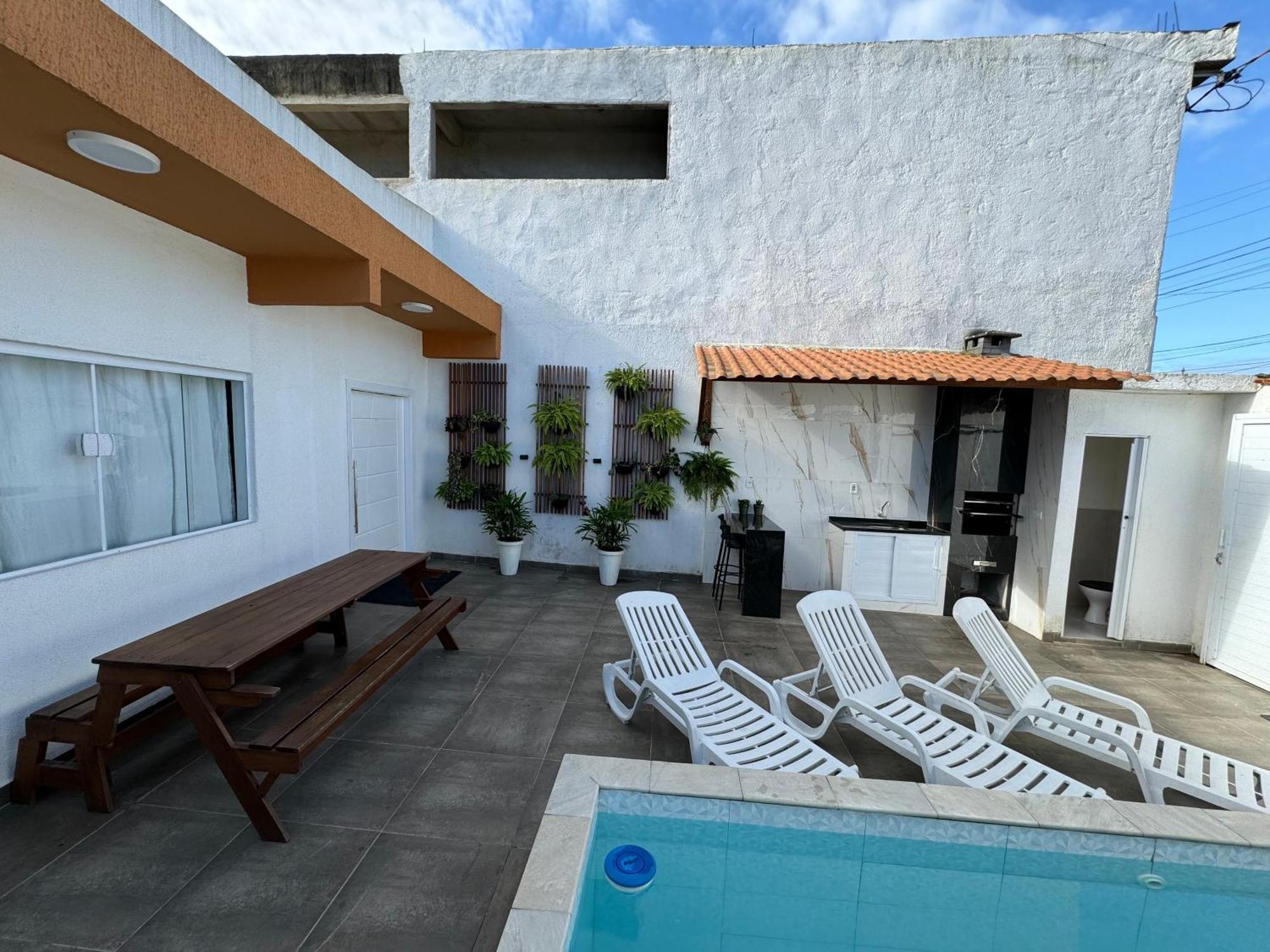 Casa Compacta Com Piscina Villa Guarujá Eksteriør billede