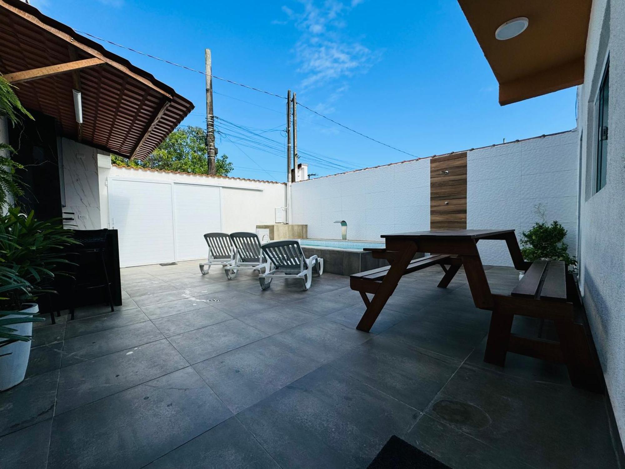 Casa Compacta Com Piscina Villa Guarujá Eksteriør billede