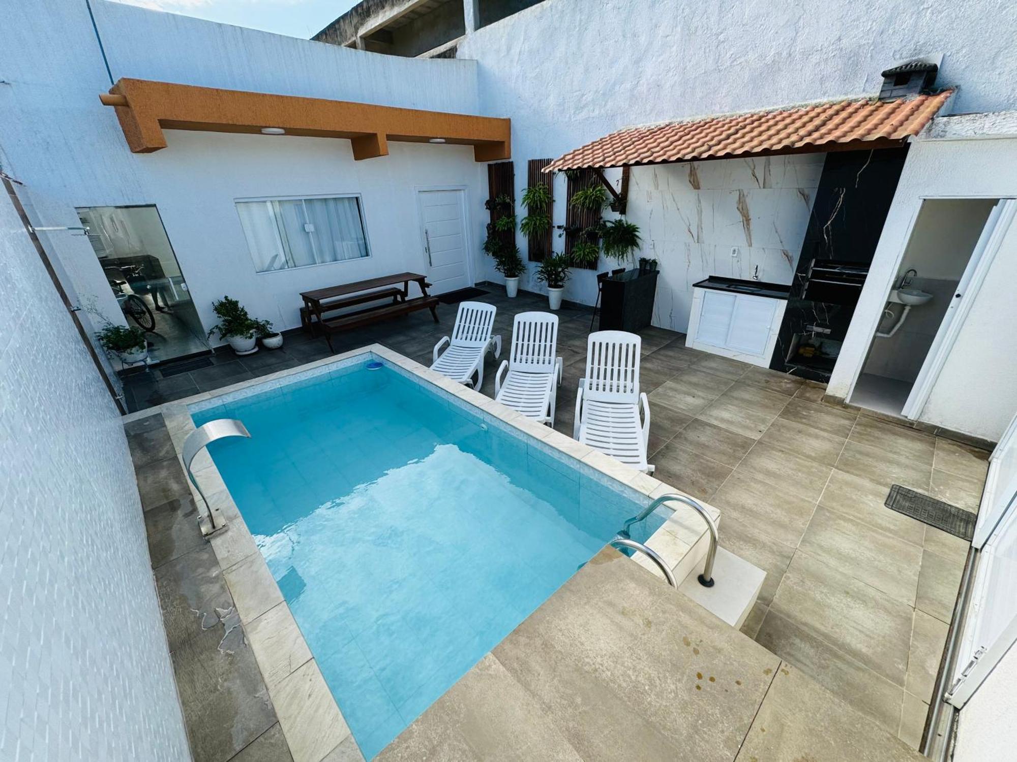 Casa Compacta Com Piscina Villa Guarujá Eksteriør billede